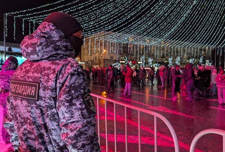 Росгвардейцы приняли участие в обеспечении безопасности массовых мероприятий в период зимних каникул